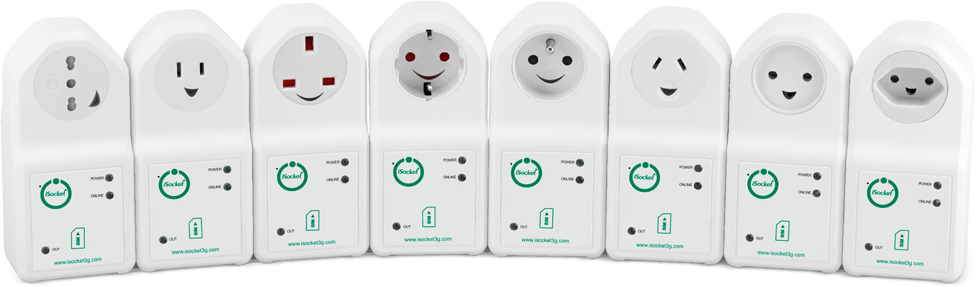 Socket alarme de coupure de courant, inondations, etc. sans Wi-Fi